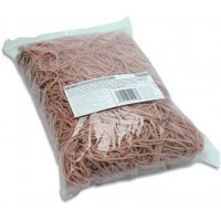 MAPED Bracelets caoutchouc en sachet, naturel, 90 mm