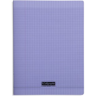 Lot de 4 : Calligraphe Cahier 8000 POLYPRO, 240 x 320 mm, violet