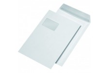 SECURITEX Versandtasche, C4, blanc, mit Fenster, 130 g/qm