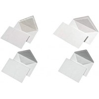 MAILmedia Enveloppe, rembourrage de soie, B6, blanc