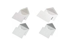 MAILmedia Enveloppe, rembourrage de soie, B6, blanc