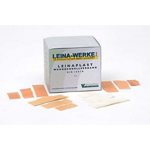 LEINAPLAST pansement 1 m x 8 cm, élastique, couleur de peau