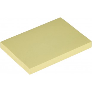 Lot de 12 : Post-it Bloc-note adhésif, 102 x 70 mm, jaune