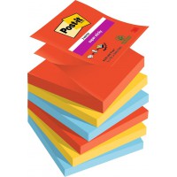 Post-it Bloc-note adhésif Super Sticky Z-Notes, 76 x 76 mm