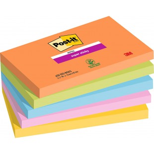 Post-it Bloc-note adhésif Super Sticky Notes, 127 x 76 mm