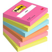 Post-it Bloc-note adhésif Notes, 76 x 76 mm, Poptimistic