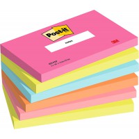 Post-it Bloc-note adhésif Notes, 127 x 76 mm, Poptimistic