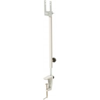 tarifold Colonne de bureau, pince de table incluse, gris