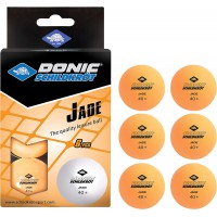 DONIC SCHILDKRÖT Balle de ping-pong Jade, boîte de 6, orange