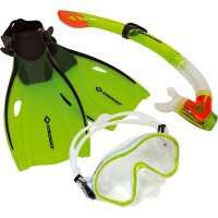 SCHILDKRÖT Kit de plongée Junior 'Bermuda', taille: 33-38