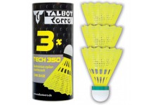 TALBOT torro Volant de badminton Tech350, lent, jaune/vert