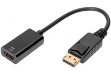 DIGITUS Adaptateur DisplayPort / convertisseur, 0,2 m