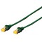 DIGITUS Câble de brassage Cat.6A, S/FTP, 15,0 m, gris