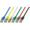 LogiLink Câble Patch, Cat. 5e, F/UTP, 10,0 m, noir, gaine en