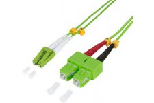 LogiLink Câble patch à fibre optique LC-Duplex - SC-Duplex,
