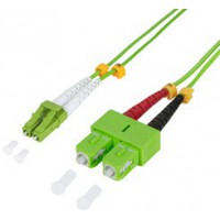 LogiLink Câble patch à fibre optique, LC-Duplex - SC-Duplex,