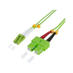 LogiLink Câble patch à fibre optique, LC-Duplex - SC-Duplex,