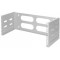 LogiLink Support mural 19', 2 U, noir (RAL9003)