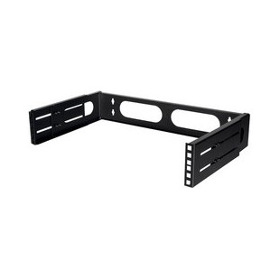 LogiLink Support mural 19', 4 U, noir (RAL9003)