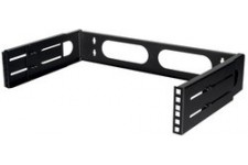 LogiLink Support mural 19', 4 U, noir (RAL9003)