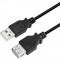 LogiLink Rallonge USB 2.0, 5,0 m, noir