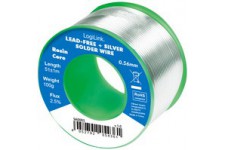 LogiLink Fil à souder, diamètre: 0,56 mm, cuivre 0,7%, 100 g