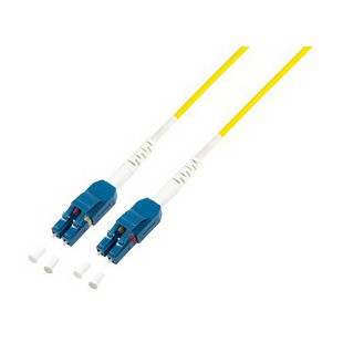 LogiLink Câble patch à fibre optique Uniboot, 2x duplex LC