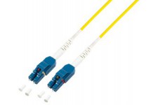 LogiLink Câble patch à fibre optique Uniboot, 2x duplex LC