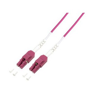 LogiLink Câble patch à fibre optique Uniboot, 2x duplex LC