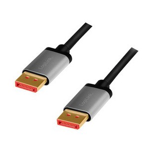 LogiLink Câble DisplayPort 1.4, fiche mâle - mâle, 1,0 m