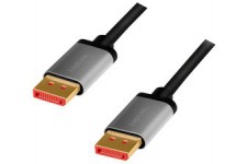 LogiLink Câble DisplayPort 1.4, fiche mâle - mâle, 1,0 m