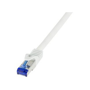 LogiLink Câble patch Ultraflex, Cat.6A, S/FTP, 0,5 m, gris
