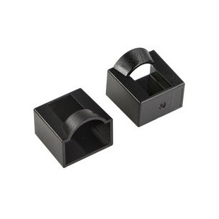 LogiLink Capuchon anti-poussière pour câble patch RJ45, noir