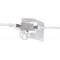 LogiLink Adaptateur pour rail DIN,1 module Keystone, gris