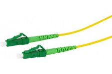 LogiLink Câble batch fibre optique, OS2, 0,5 m, jaune