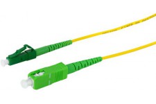 LogiLink Câble batch fibre optique, OS2, 5,0 m, jaune