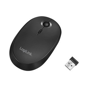 LogiLink Souris optique, sans fil, noir