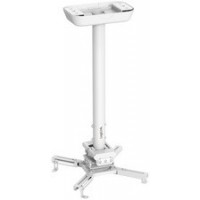 LogiLink Support de plafond pour vidéoprojecteur, blanc