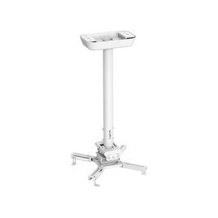 LogiLink Support de plafond pour vidéoprojecteur, blanc