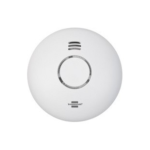 brennenstuhl Détecteur de fumée connecté Wifi WRHM01, blanc