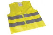 cartrend Gilet de sécurité pour enfants, EN1150, jaune