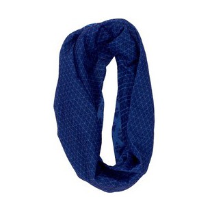 FISCHER Foulard multifonction, microfibre, anthracite/vert