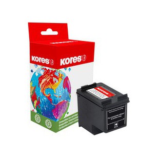 Kores Cartouche rechargée G995BK remplace hp C6656A, No.56