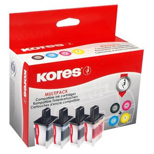 Kores Multi-Pack encre G1522KIT remplace brother LC-980BK/