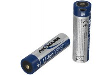 ANSMANN Pile rechargeable Li-Ion 18650, 2.600 mAh