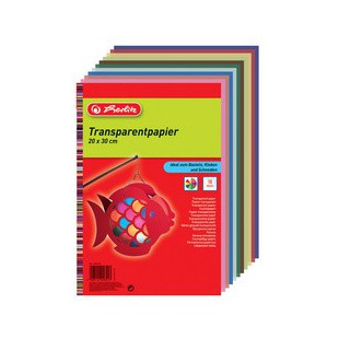 herlitz Papier transparent, 200 x 300 mm, 10 feuilles