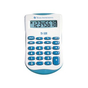 TEXAS INSTRUMENTS calculatrice TI-501, battérie