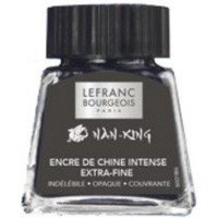 LEFRANC & BOURGEOIS Encre de Chine Nan-King, noir, 250 ml