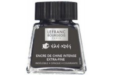 LEFRANC & BOURGEOIS Encre de Chine Nan-King, noir, 250 ml