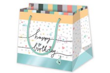 SUSY CARD Sachet cadeau 'Happy Eco B-day Cake'